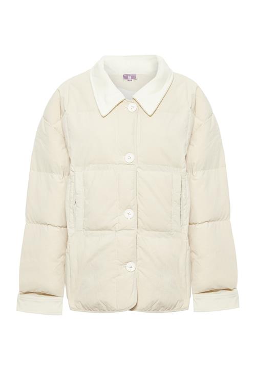 MYMO Overgangsjakke  uldhvid