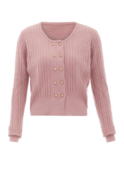 NAEMI Cardigan  gammelrosa