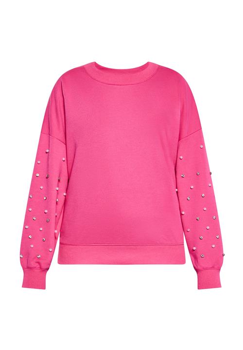 faina Sweatshirt  pink / transparent / perlehvid