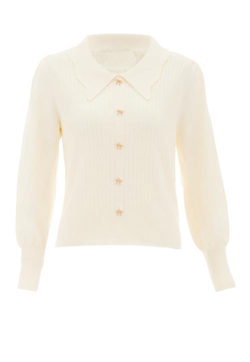 NAEMI Pullover  uldhvid