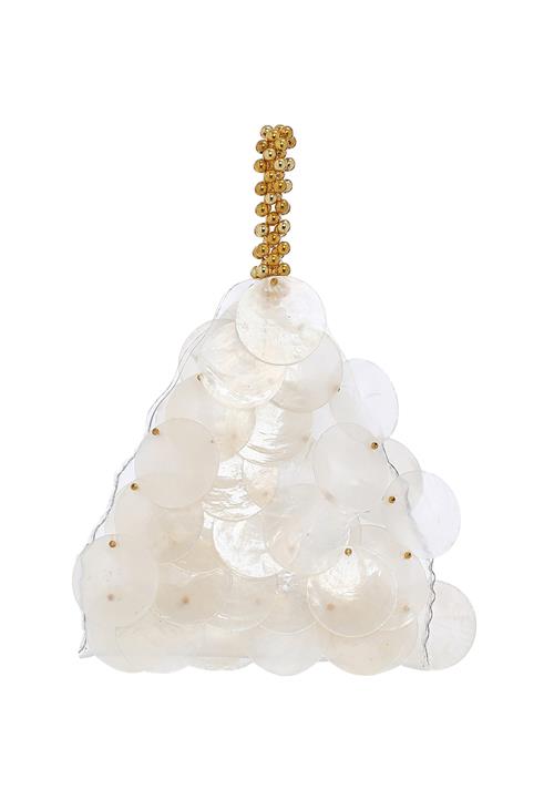 Koosh Håndtaske  guld / uldhvid