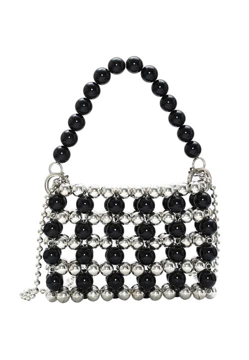 Koosh Håndtaske  sort / sølv