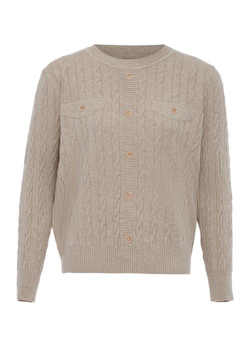 carato Pullover  mørkebeige