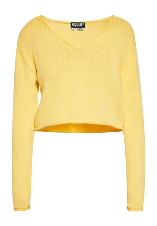 ROCKEASY Pullover  gul