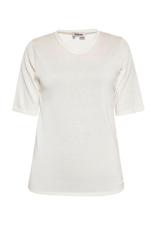 Sidona Pullover  uldhvid