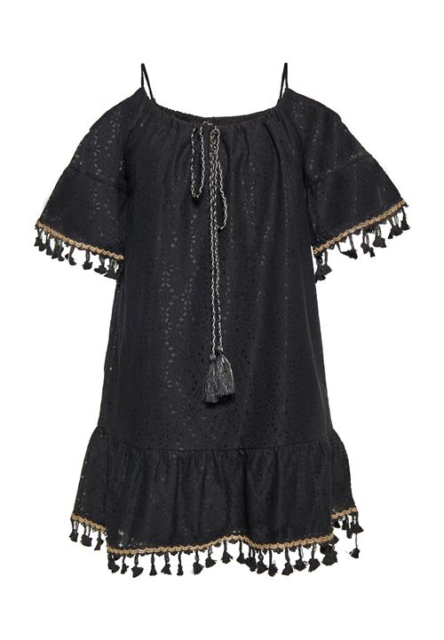 IZIA Strandkjole  beige / sort