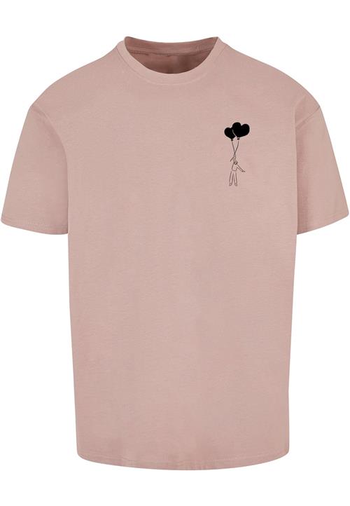 Merchcode Bluser & t-shirts 'Love In The Air'  nude / sort