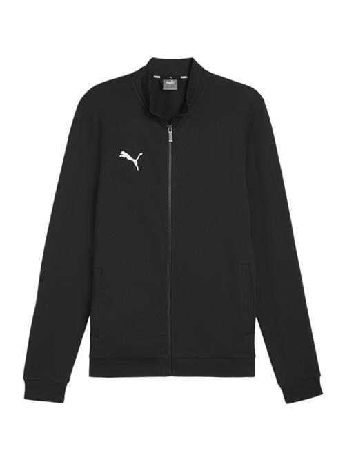 PUMA Udendørsjakke 'TeamGoal'  sort / hvid