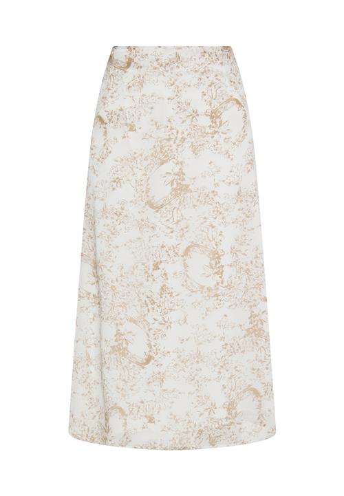 DreiMaster Klassik Nederdel  sand / hvid