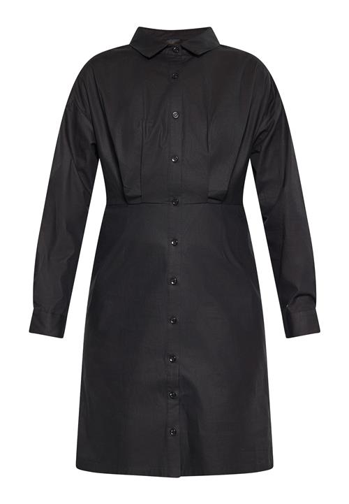 DreiMaster Klassik Blusekjole  sort