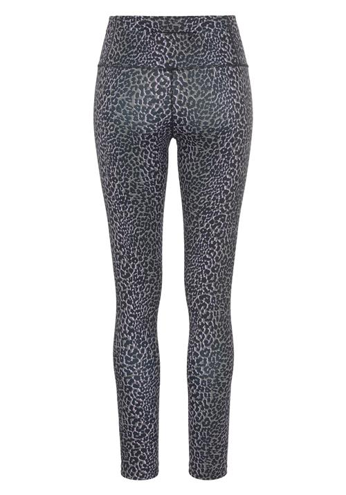 LASCANA ACTIVE Sportsbukser  grå / sort / hvid