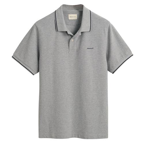 GANT Bluser & t-shirts 'Rugger'  grå-meleret / sort