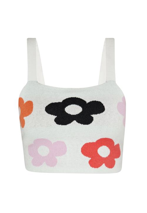 MYMO Overdel  blandingsfarvet / hvid