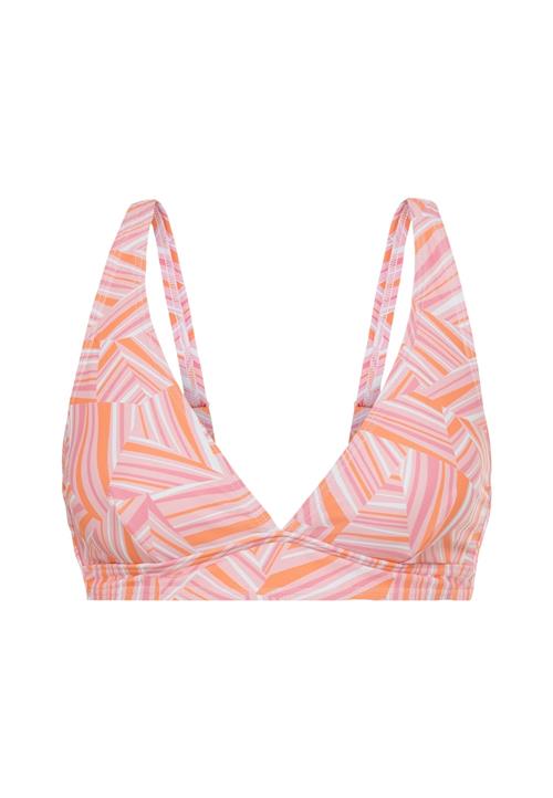 Se LSCN by LASCANA Bikinioverdel 'Lisa'  orange / lyserød / pastelpink ved About You