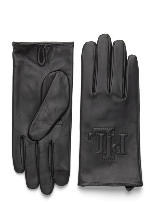 Lauren Ralph Lauren | Logo-Embossed Sheepskin Tech Gloves | L
