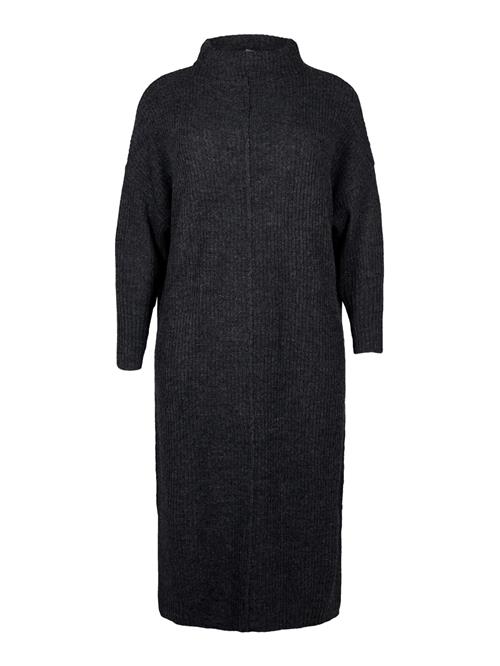 Zizzi Strikkjole 'ARA'  mørkegrå