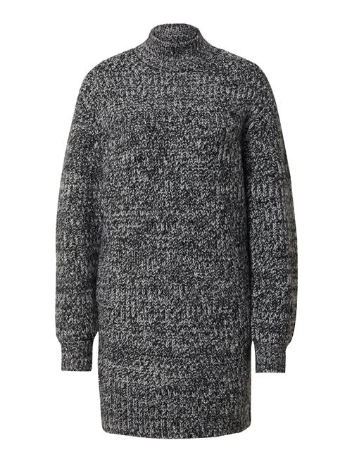 EDITED Kjole 'Eske'  sort / hvid-meleret