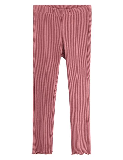 Lindex | Leggings Rib Solid Frill Botto | 92