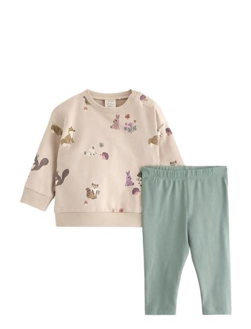 Lindex | Set Sweatshirt Leggings Forest | 68