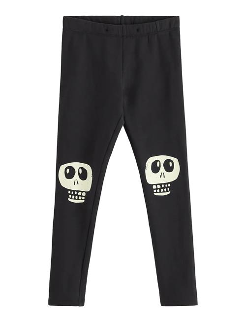Lindex | Leggings Skull Knee Patch Glow | 110