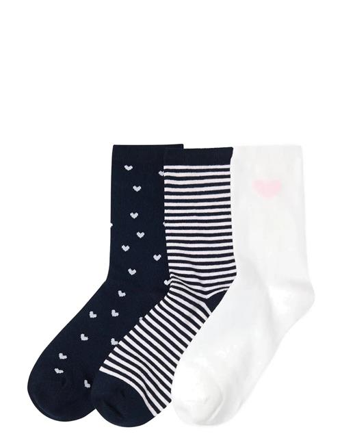 Lindex | Socks 3 Pack Bg Hearts And Str | 34/36