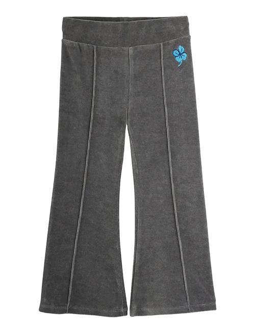 Mini Rodini | Clover Emb Velour Flared Trousers | 92/98