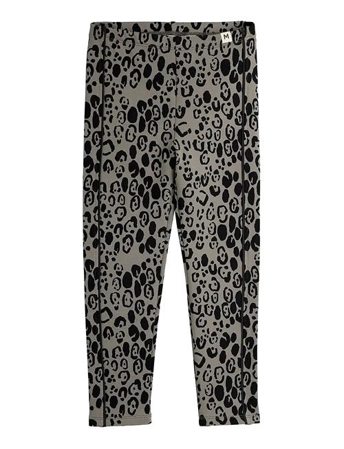 Mini Rodini | Leopard Aop Brushed Jersey Leggings | 104/110