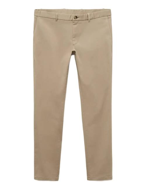 Mango | Barna Slim-Fit Twill Chino Trousers | 42