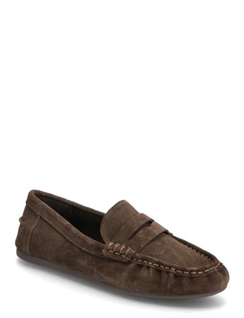 Mango | Suede Penny Loafers | 36