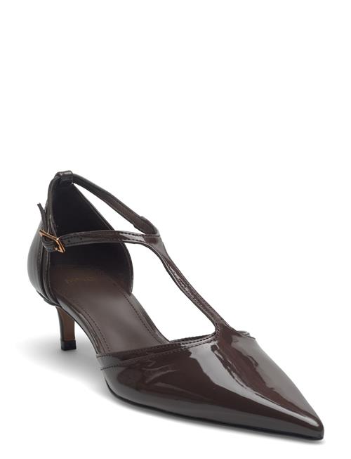 Mango | Kitten-Heel Patent Leather Shoes | 38