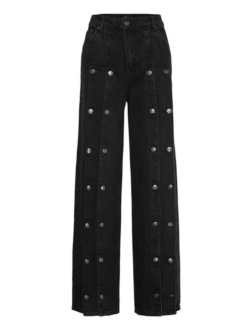 ROTATE Birger Christensen | Button Detail Wide Jeans | 28