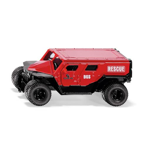 Micki Siku Rescue Car Ghe-O 1:50  Rød  One Size  unisex