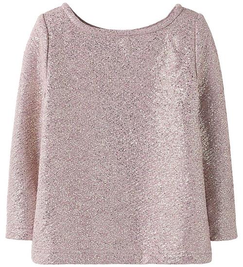 Name It Bluse - NmfDitsa - Mauve Mist m. Glimmer