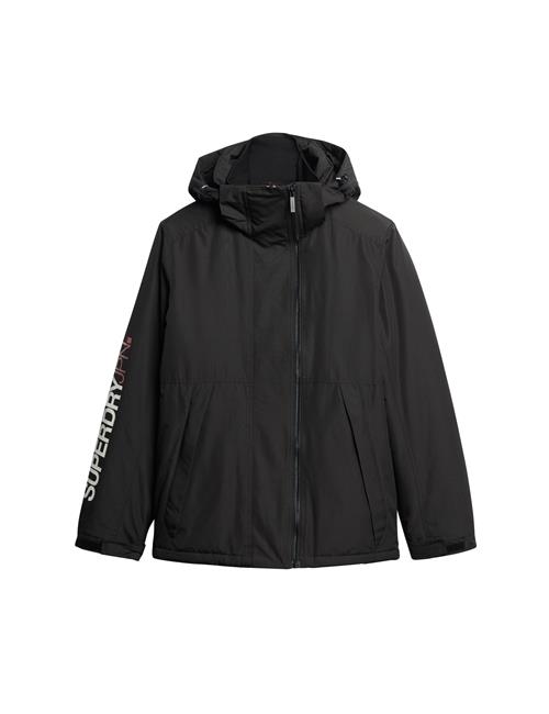 Superdry & Co Overgangsjakke 'Yachter'  orangerød / sort / hvid