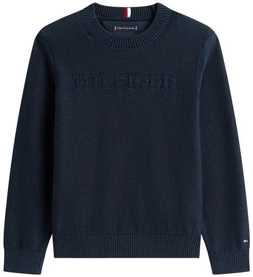 Tommy Hilfiger Sweatshirt - Monotype Graphic - Dark Night Navy