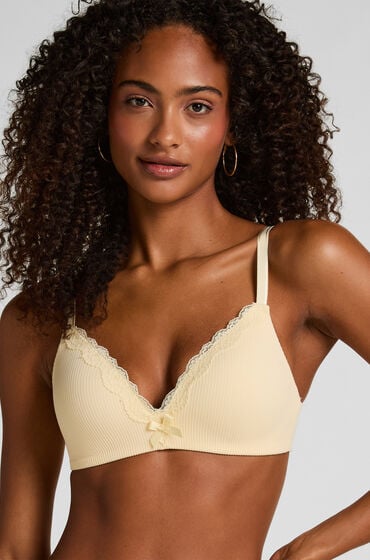 Hunkemöller Formstøbt bh uden bøjle Lola Gul