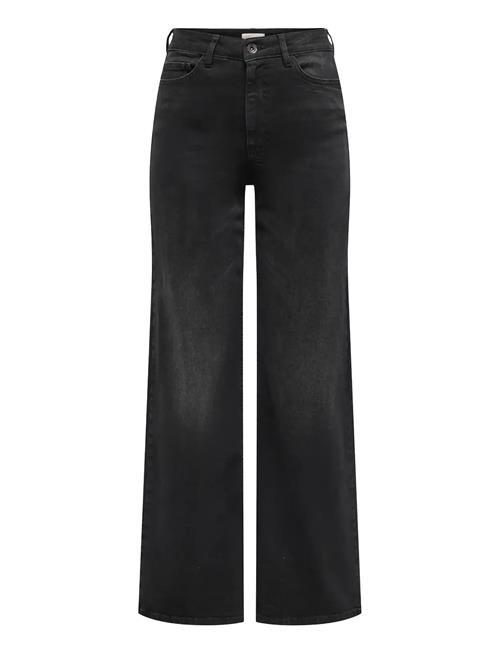 JDY | Jdyfelina-Fina Hw Wide Blk Jeansdnm Noos | S x 32