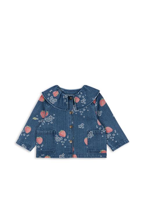 Konges Sløjd GOTS Magot Jakke Med Krave Marmelade Sun  Marmelade Sun 3 Y  Blå  3 år  kvinde