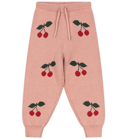 Konges Sløjd Bukser - Strik - Lapis - Cherry