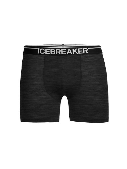 ICEBREAKER Sportsunderbukser 'Anatomica'  sort / sort-meleret / hvid