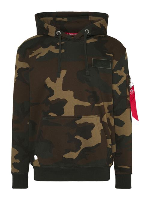 ALPHA INDUSTRIES Sweatshirt  choko / mørkebrun / khaki / orange