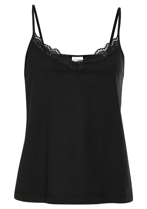 LASCANA Bluse  sort