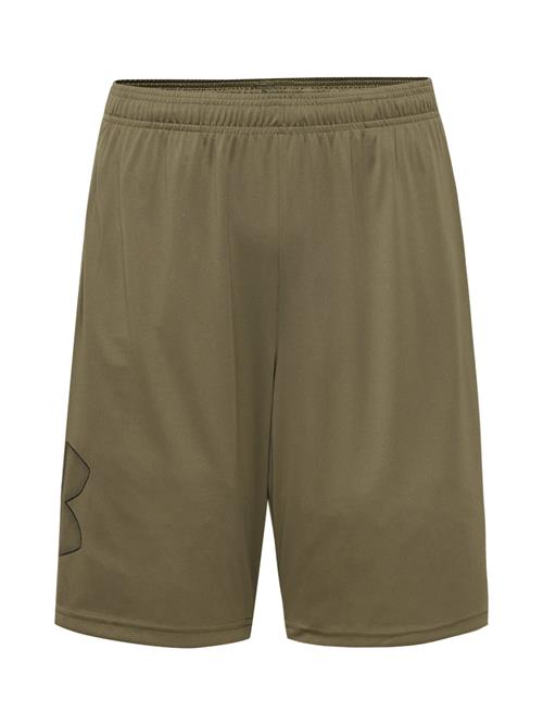 UNDER ARMOUR Sportsbukser  oliven / sort