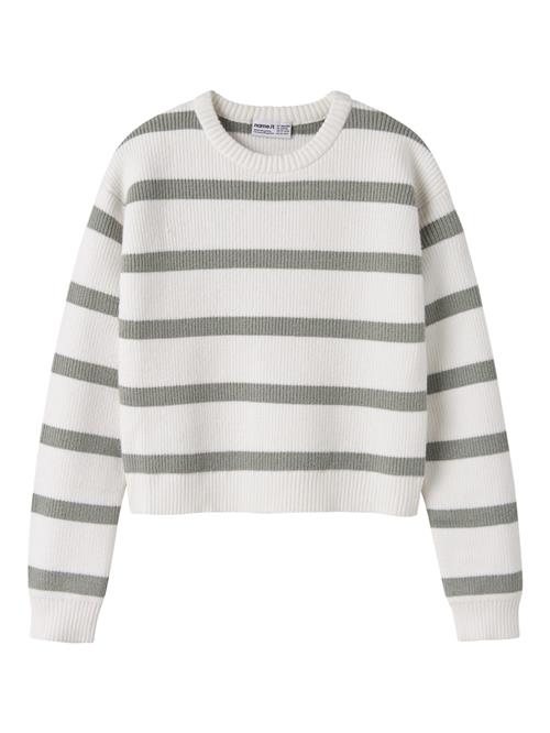 NAME IT Striktrøje Vnilla Shadow Stripes