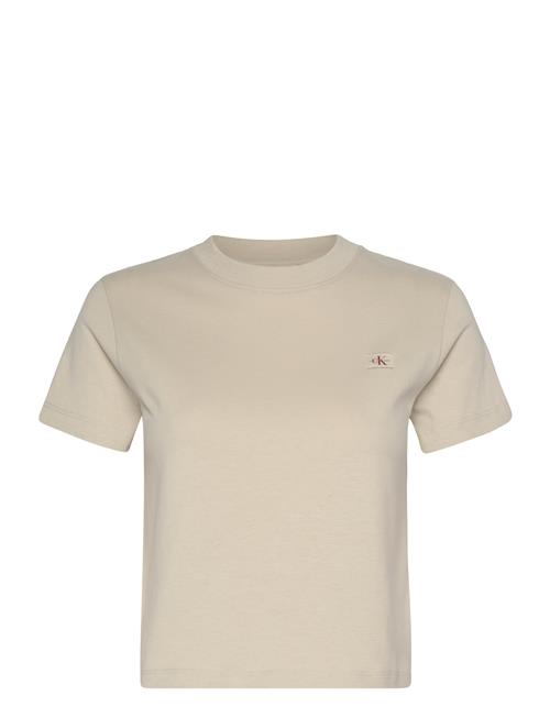 Calvin Klein Jeans | Woven Label Peached Baby Tee | XL