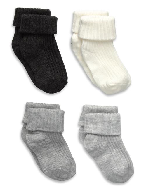 Mango | 4 Pack Ribbed Socks | 1-6M