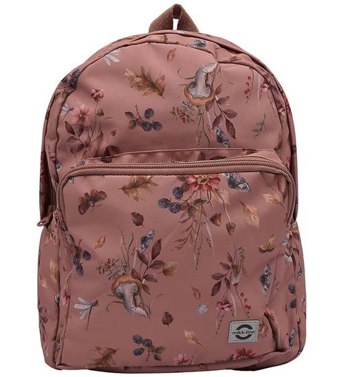 Mikk-Line Børnehavetaske - Burlwood m. Print