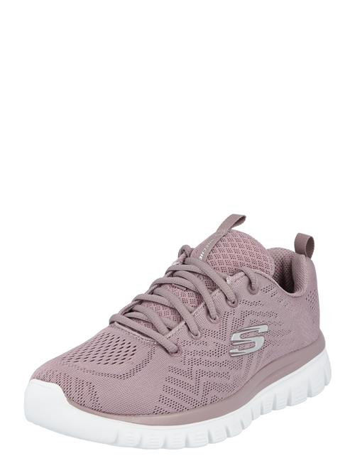 SKECHERS Sneaker low 'Graceful Get Connected'  lavendel / sølv
