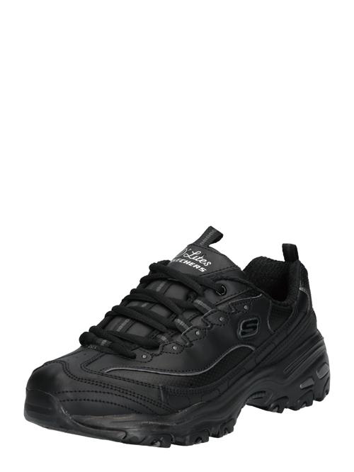 SKECHERS Sneaker low 'D'Lites'  sort / hvid