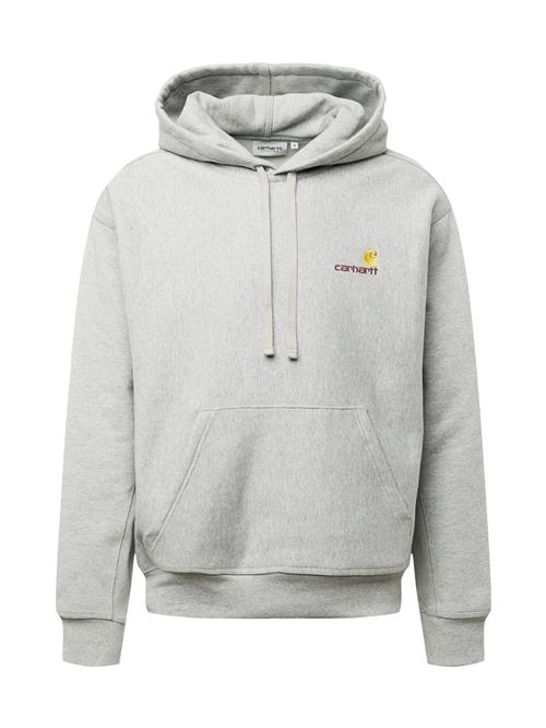 Carhartt WIP Sweatshirt 'American Script'  brun / gul / grå-meleret